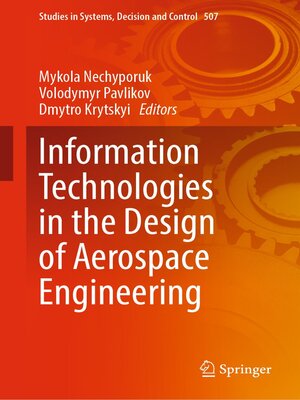 cover image of Information Technologies in the Design of Aerospace Engineering